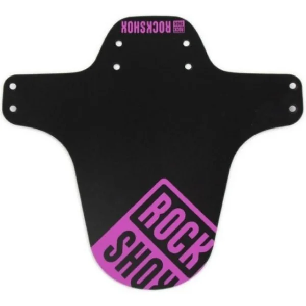 Garde-boue Rockshox pour fourches VTT noir et violet