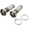 Lot de 2 vis d'étrier postmount Sram titane Argent 2