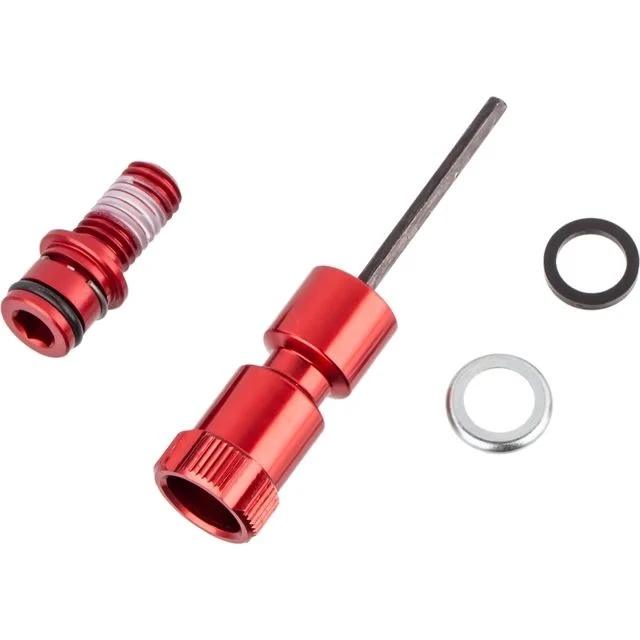Molette et vis de réglage de détente Rockshox Long