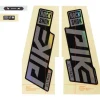 Autocollants Rockshox Pike Ultimate arc en ciel et noir 3