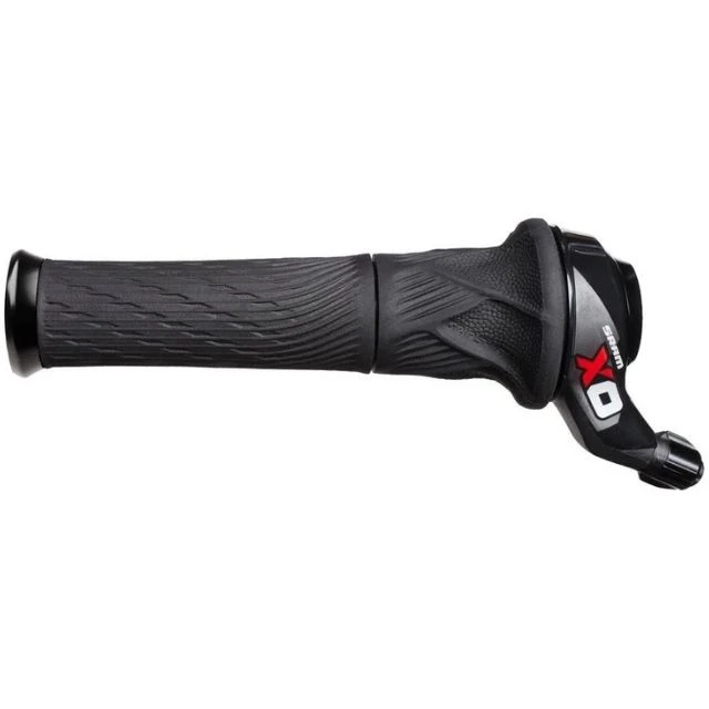 Poignée tournante gauche Sram X0 B1 2v Grip Shift rouge