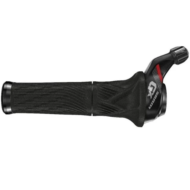 Poignée tournante droite Sram GX 11v Grip Shift rouge