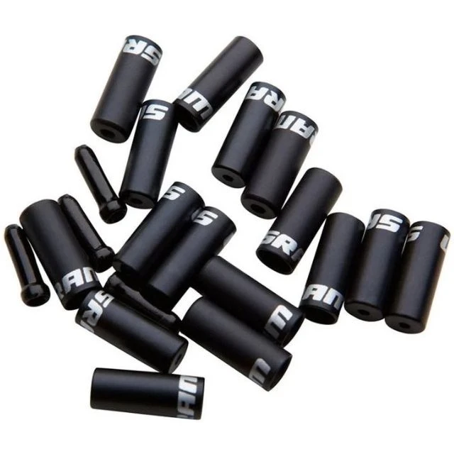 Lot de 100 embouts de gaine de dérailleur Sram 4mm noir