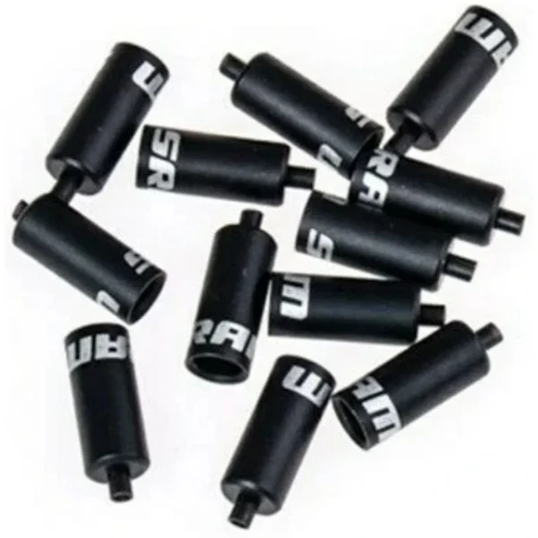 Lot de 100 embouts courts de gaine de dérailleur Sram 4mm noir