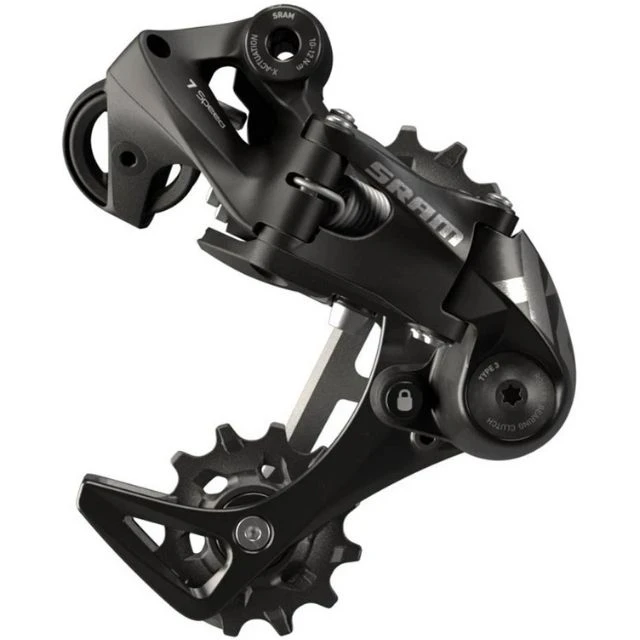 Dérailleur arrière Sram X01 DH 7v chape moyenne noir