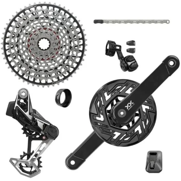 Groupe complet Sram E-MTB XX Brose ISIS AXS Eagle 12v 165mm 10-52