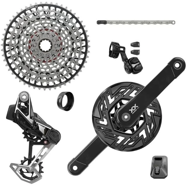 Groupe complet Sram E-MTB XX Brose ISIS AXS Eagle 12v 165mm 10-52