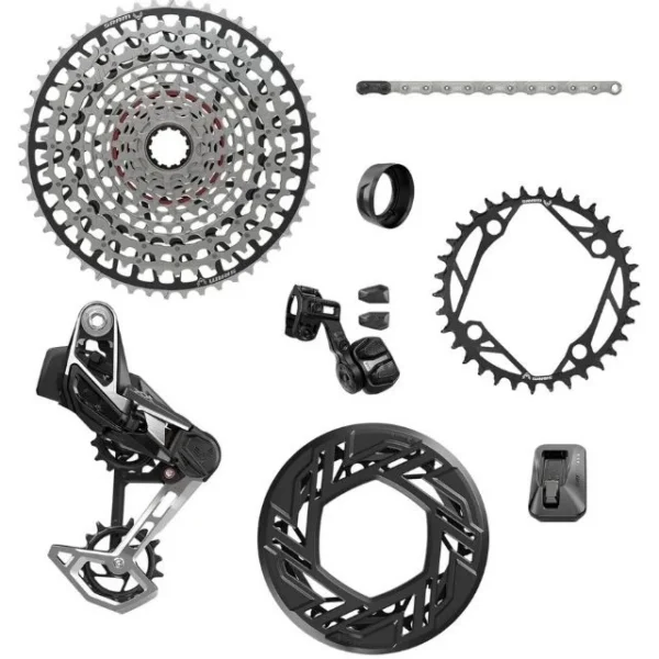 Groupe complet Sram E-MTB XX 104BCD AXS Eagle 12v 165mm 10-52