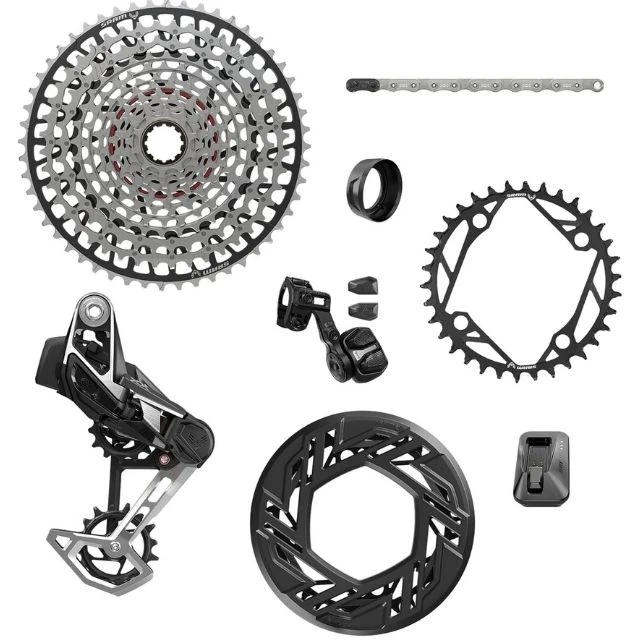 Groupe complet Sram E-MTB XX 104BCD AXS Eagle 12v 165mm 10-52