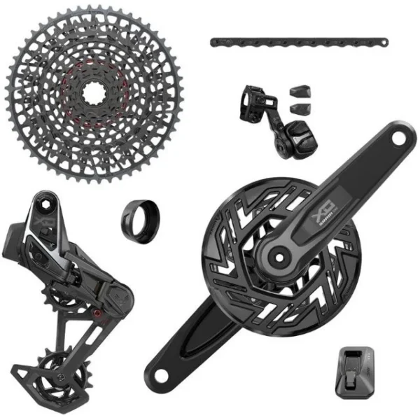 Groupe complet Sram E-MTB X0 Brose ISIS AXS Eagle 12v 160mm 10-52