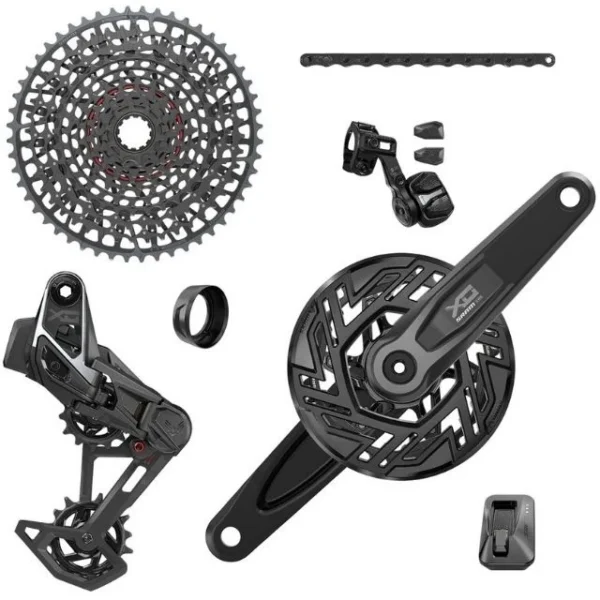Groupe complet Sram E-MTB X0 Bosch ISIS AXS Eagle 12v 160mm 10-52