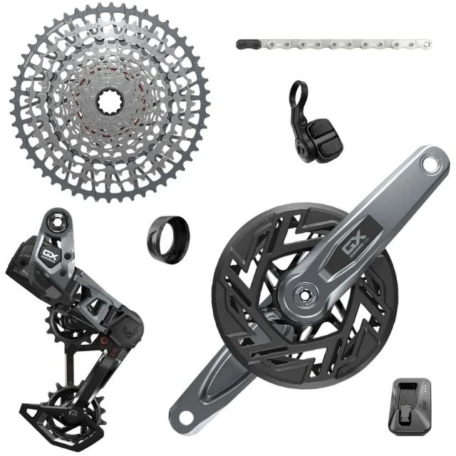 Groupe complet Sram E-MTB GX Brose ISIS AXS Eagle 12v 160mm 10-52