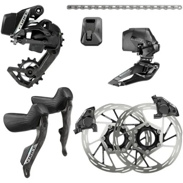 Groupe complet Sram Force AXS E2 2x12v 160mm