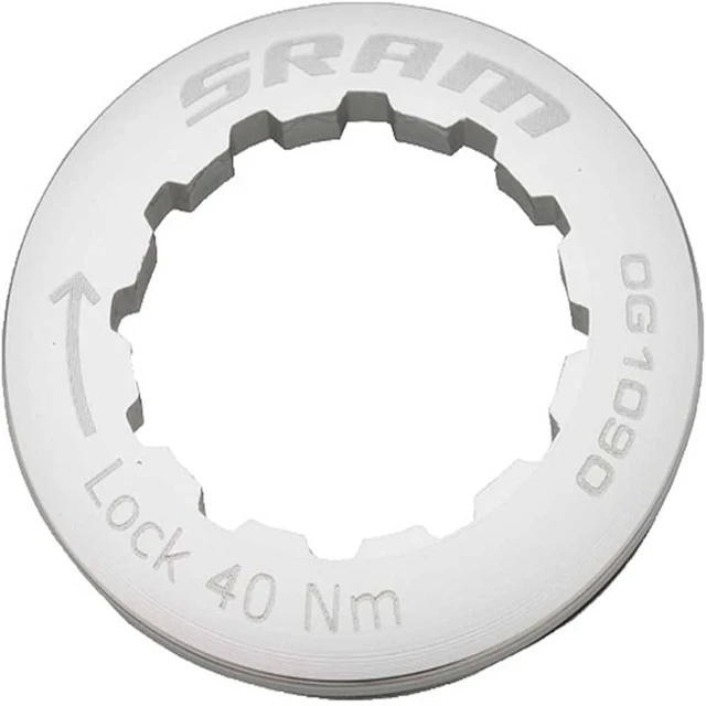 Écrou de cassette Sram aluminium PG1070 PG970 12 dents Argent
