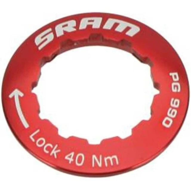 Écrou de cassette Sram aluminium PG990 PG970DH 11 dents rouge