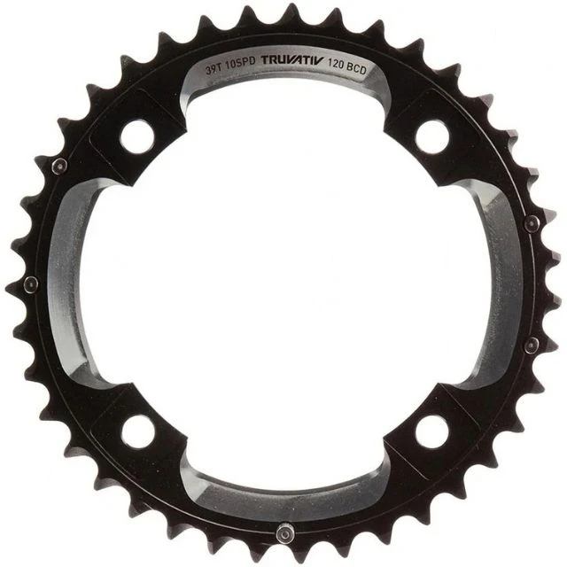 Plateau extérieur Sram X0/X9 2v 39 dents 120 BCD GXP noir