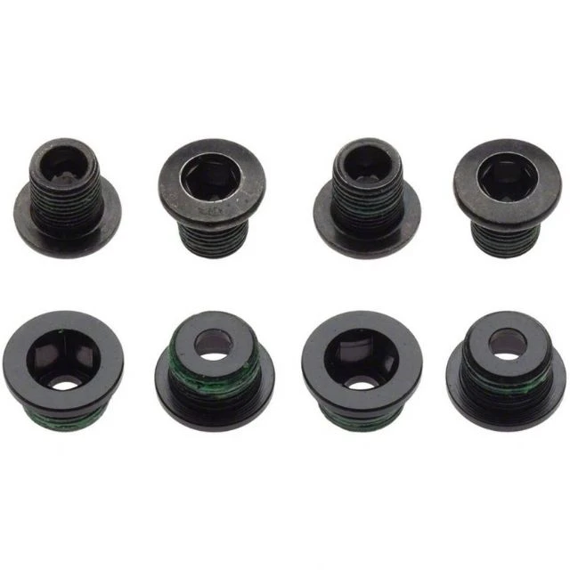 Lot de 4 vis de plateau Sram VTT 10 vitesses noir 1 Lot de 4 vis de plateau Sram VTT 10 vitesses noir