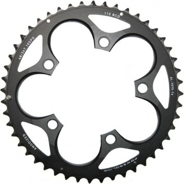Plateau extérieur Sram 10v 48 dents 110mm BCD noir