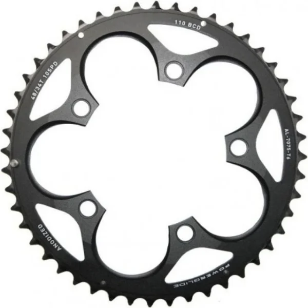Plateau extérieur Sram 10v 48 dents 110mm BCD GXP noir