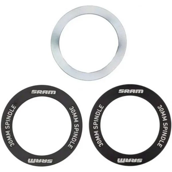 Rondelle Wave et cache Sram BB30 Road et MTB