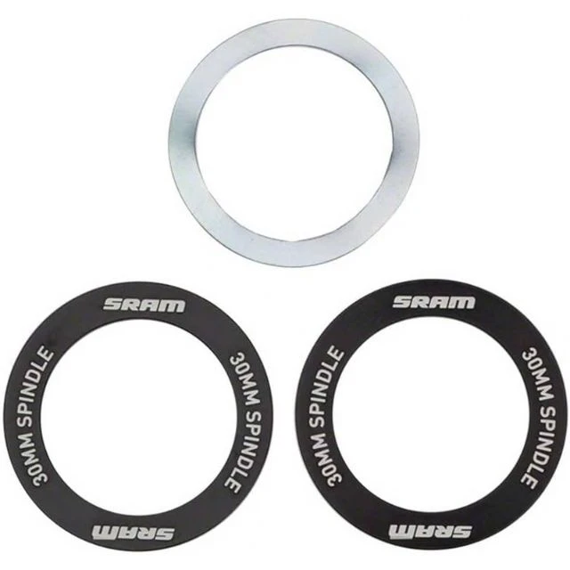 Rondelle Wave et cache Sram BB30 Road et MTB