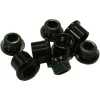 Lot de 4 vis de cheminée Truvativ acier noir M8.5x12.5 / M8.5x9.5 2