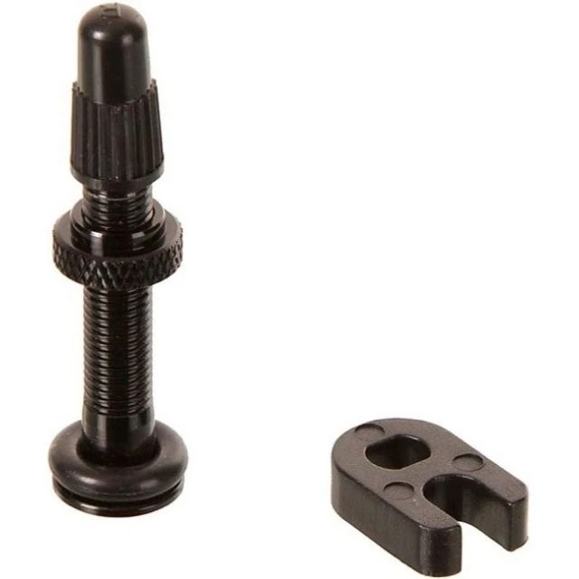 Valve tubeless universelle Zipp 3ZERO Moto noir 1 Valve tubeless universelle Zipp 3ZERO Moto noir