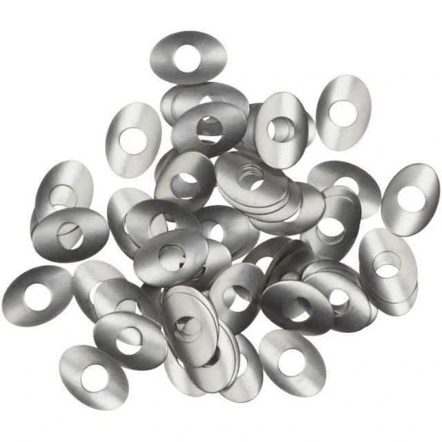 Lot de 50 rondelles d'écrous Zipp Firecrest acier ovales