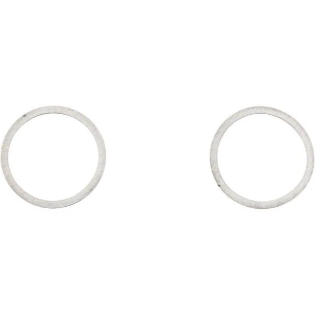 Lot de 2 entretoises de moyeu Zipp 188 argent