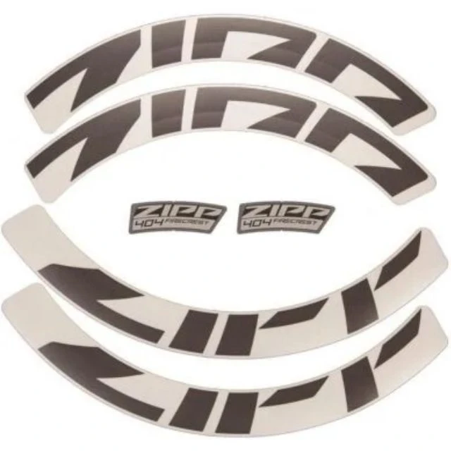 Autocollants Zipp 404 DB et RB 2020 noir